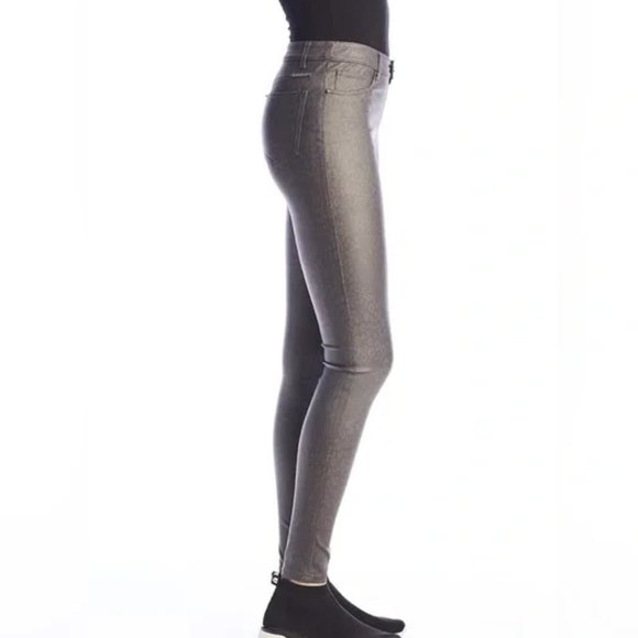 I LOVE TYLER MADISON x SPCA NWT pants legging "jeans" Sz L or 32 MID WAIST VEGAN - Picture 2 of 9